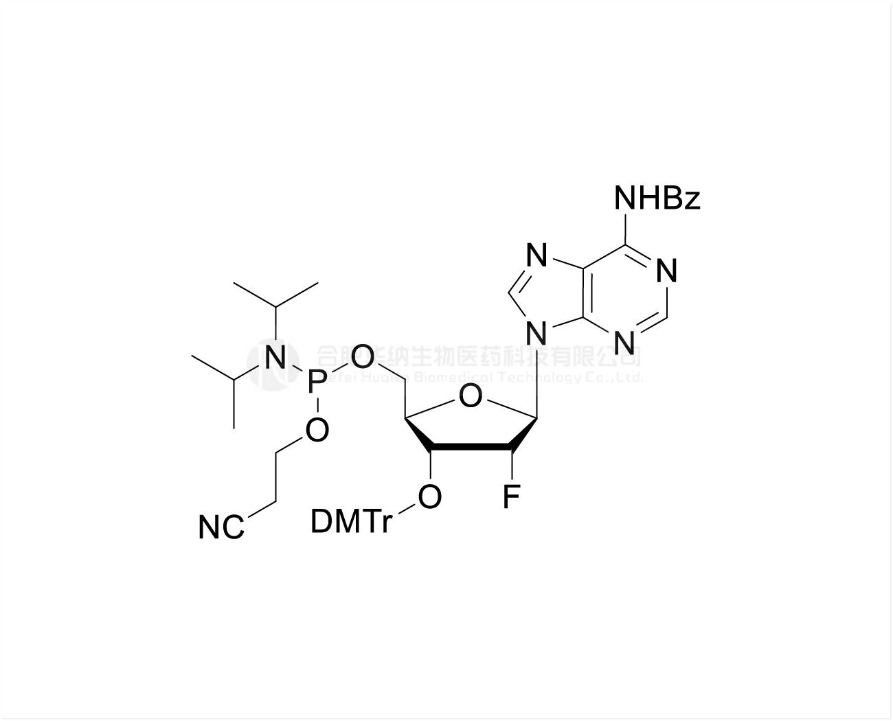 3'-O-DMTr-2'-F-dA(Bz)-5'-CE-Phosphoramidite