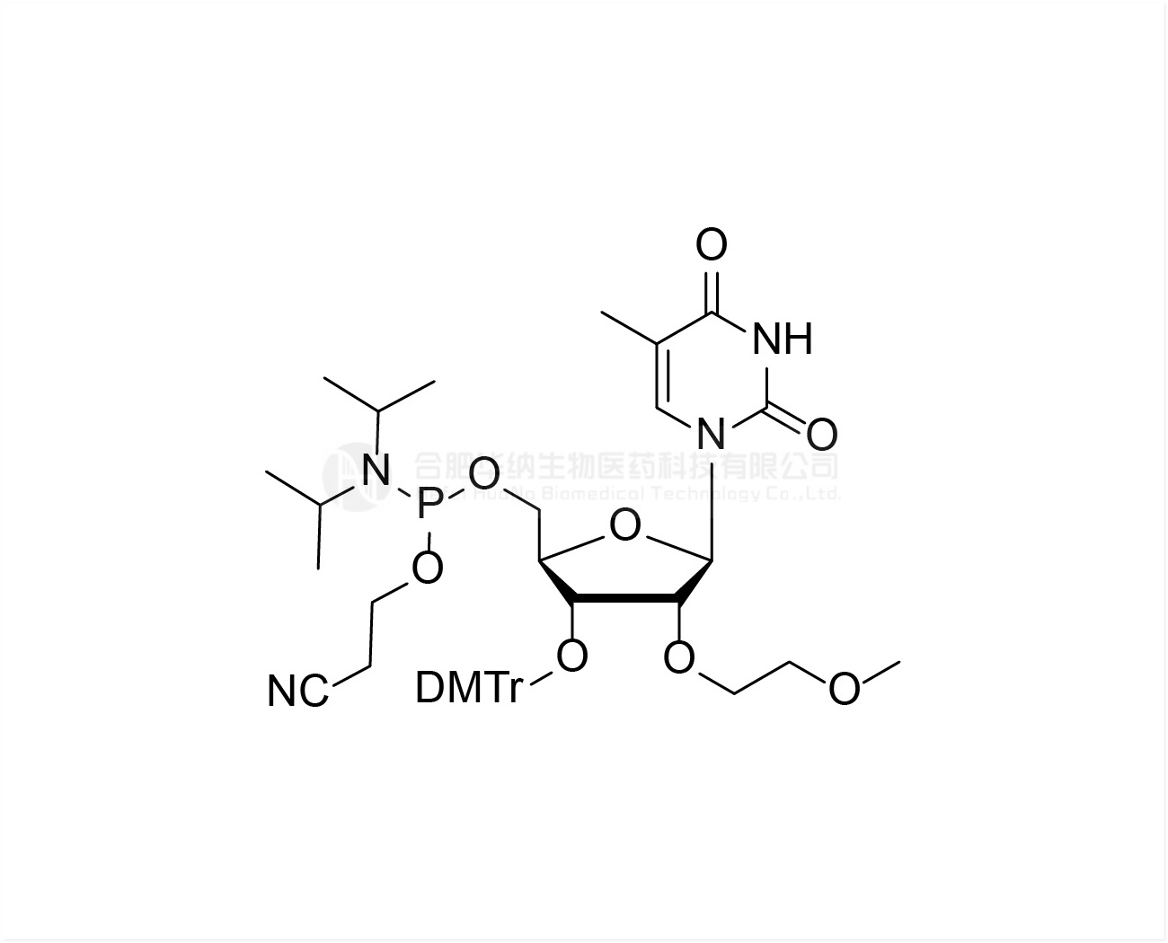 3'-O-DMTr-2'-O-MOE-rT-5'-CE-Phosphoramidite