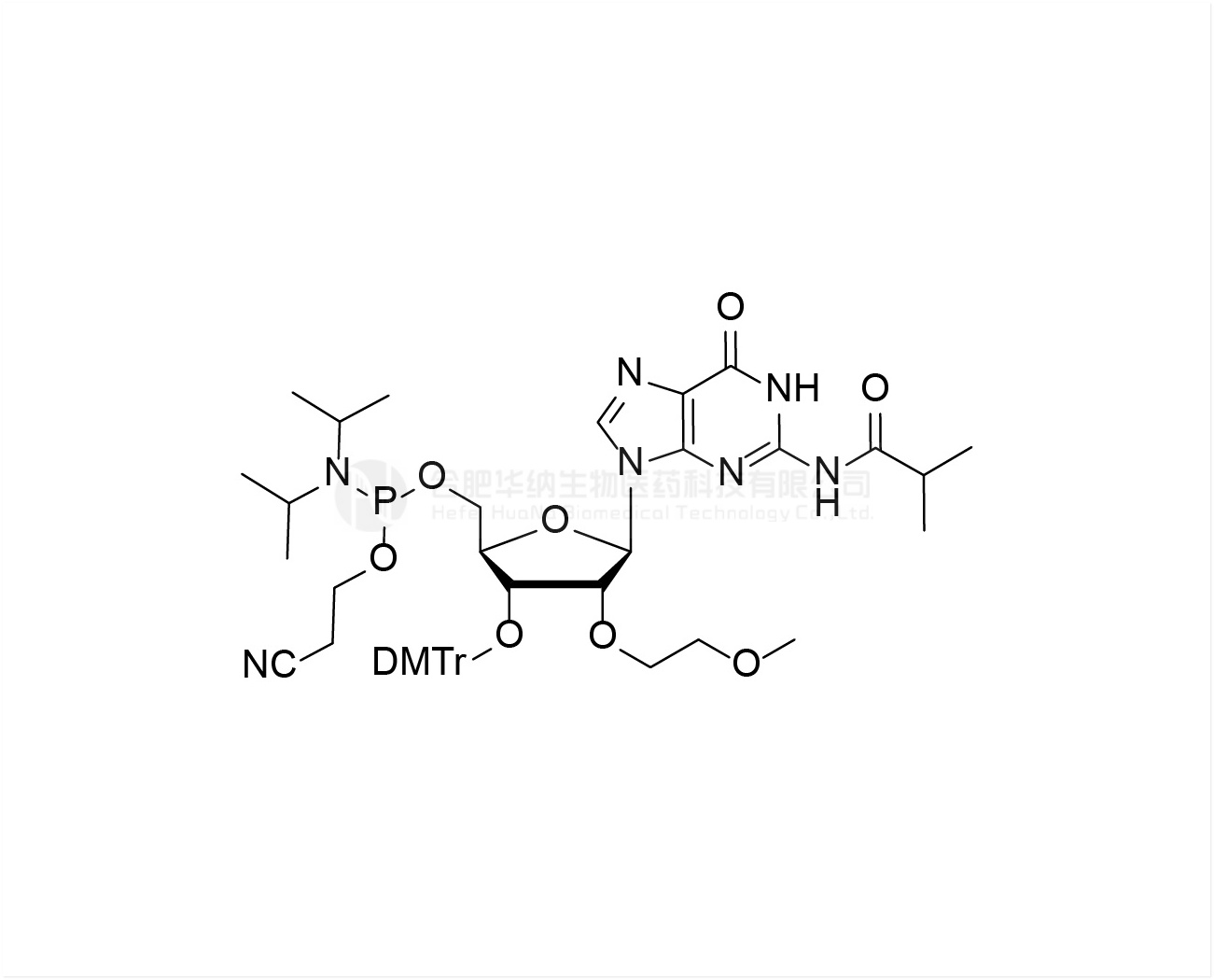 3'-O-DMTr-2'-O-MOE-rG(iBu)-5'-CE-Phosphoramidite