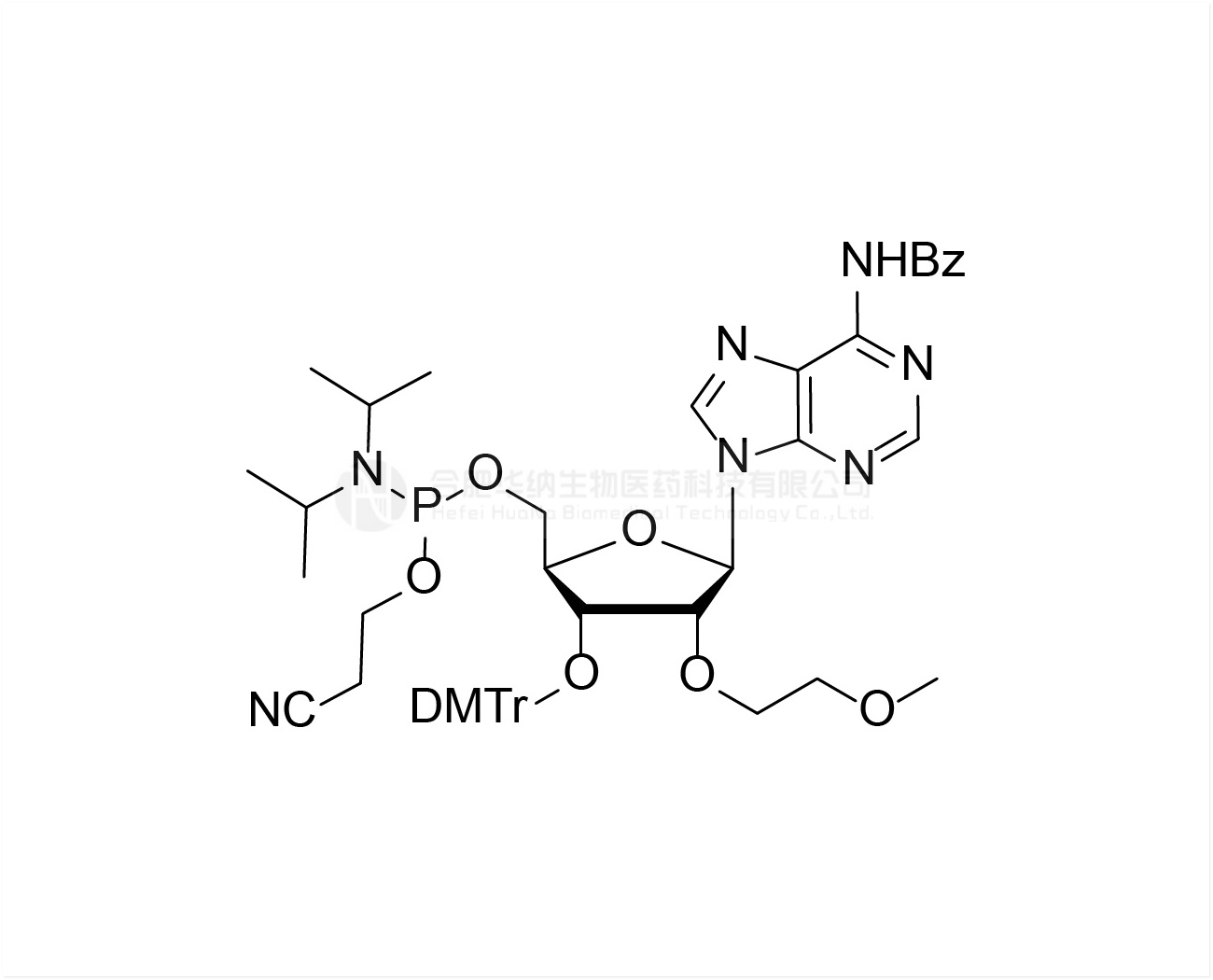 3'-O-DMTr-2'-O-MOE-rA(Bz)-5'-CE-Phosphoramidite