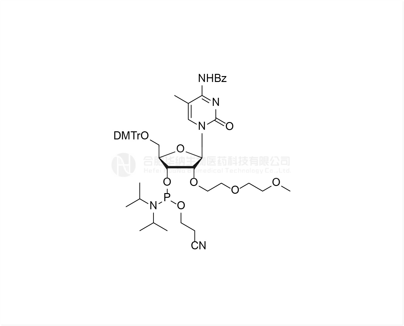 DMTr-2'-O-MOEOE-rT-3'-CE-Phosphoramidite