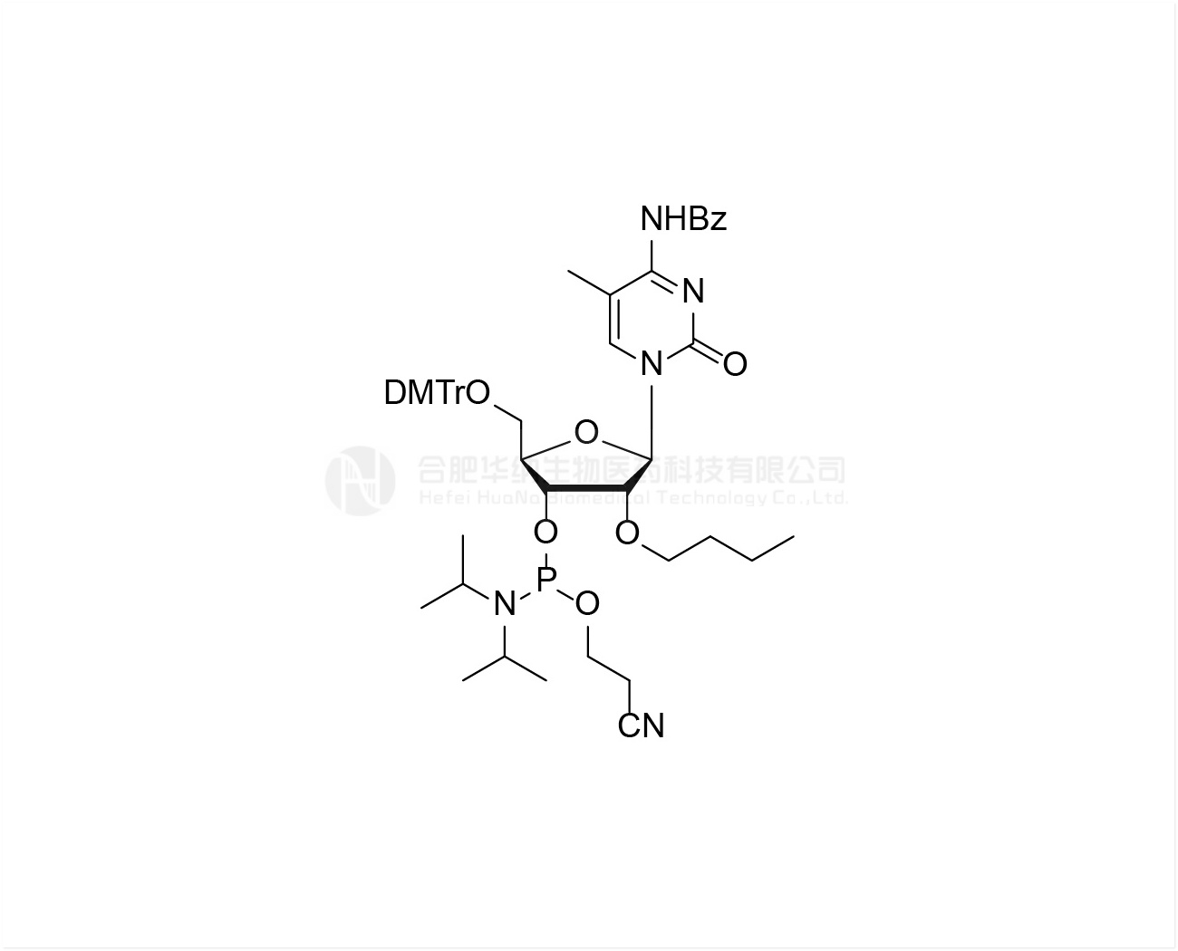 DMTr-2'-O-Bu-5-Me-rC(Bz)-3'-CE-Phosphoramidite