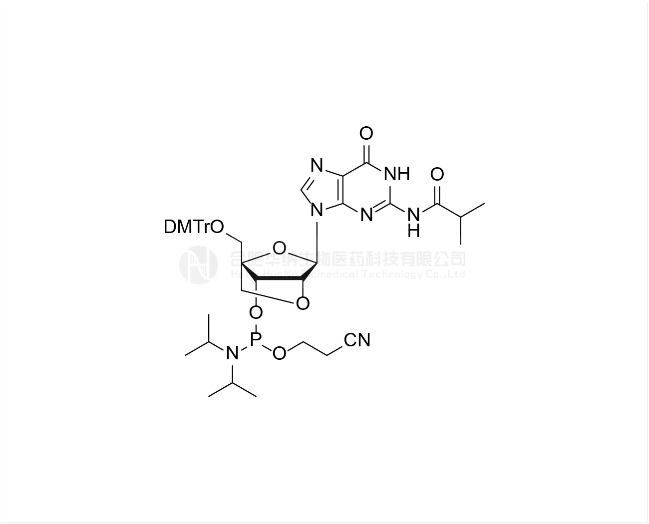 DMTr-2'-O-4'-C-Locked-rG(iBu)-3'-CE-Phosphoramidite