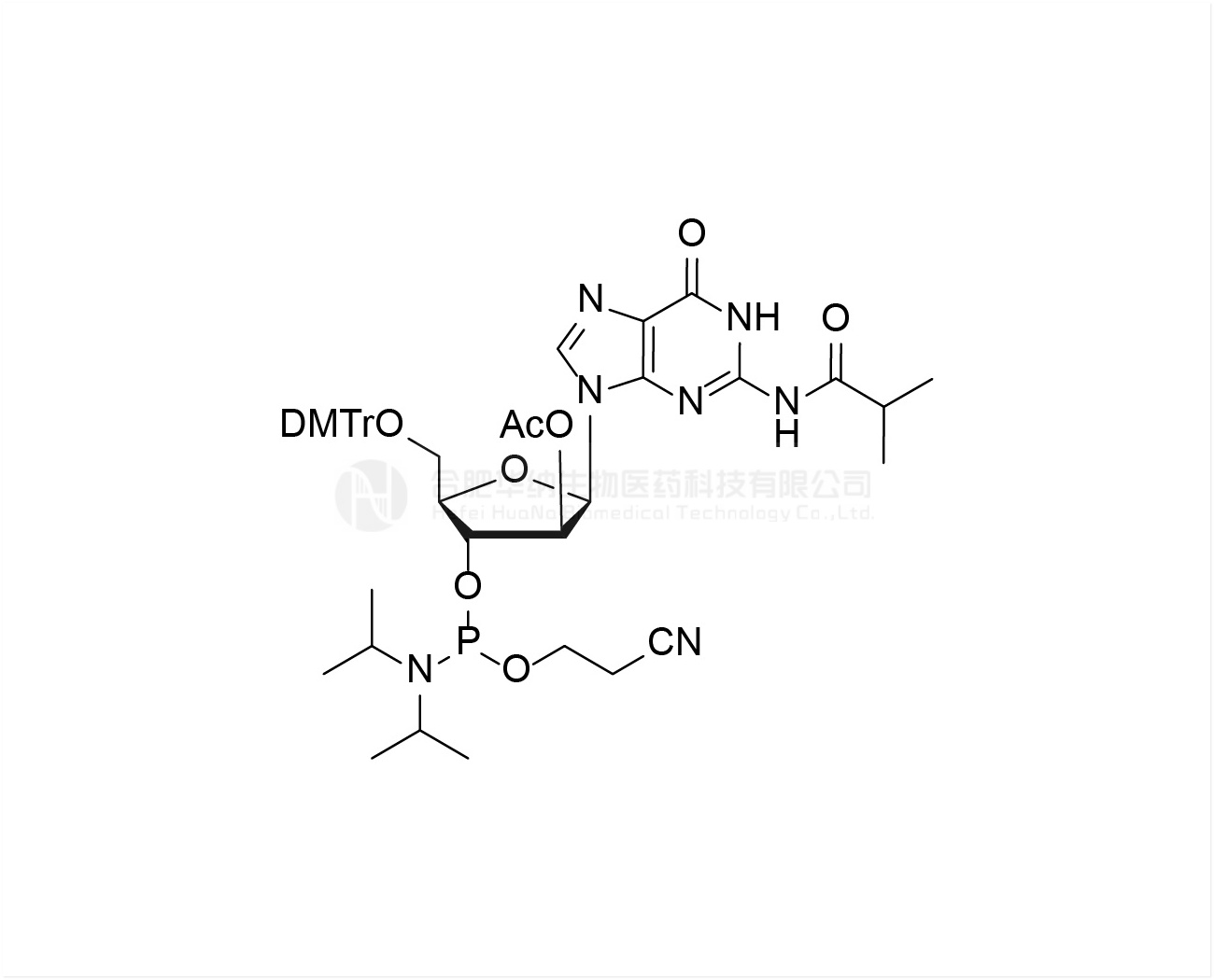 DMTr-2'-ara-OAc-G(iBu)-3'-CE-Phosphoramidite