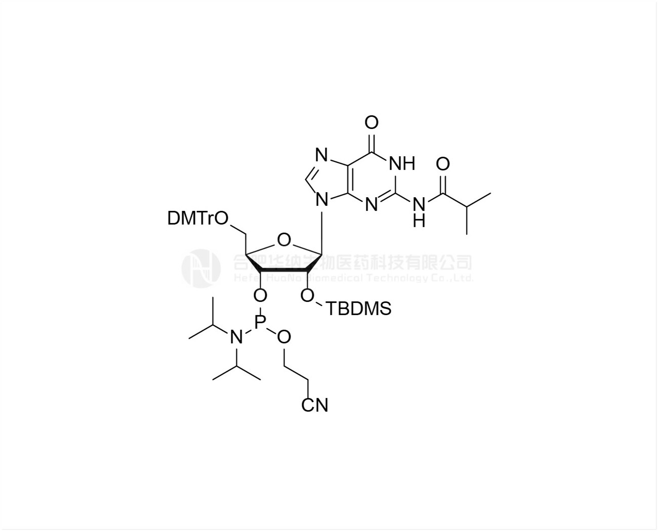 DMTr-2'-O-TBDMS-rG(iBu)-3'-CE -Phosphoramidite