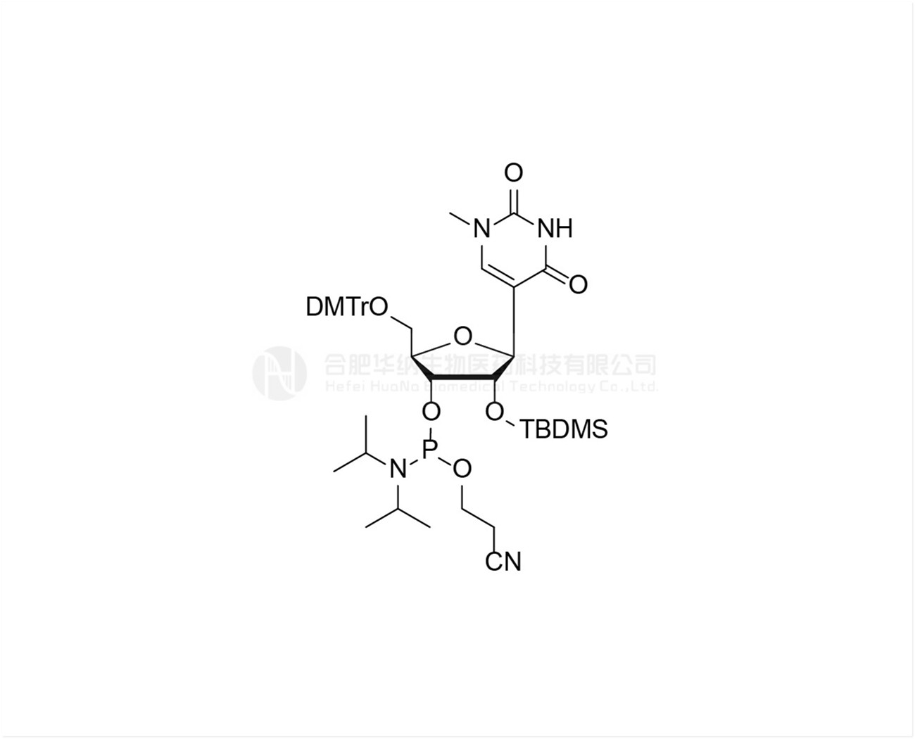 DMTr-2'-O-TBDMS-N1-Me-pseudoU-3'-CE-Phosphoramidite