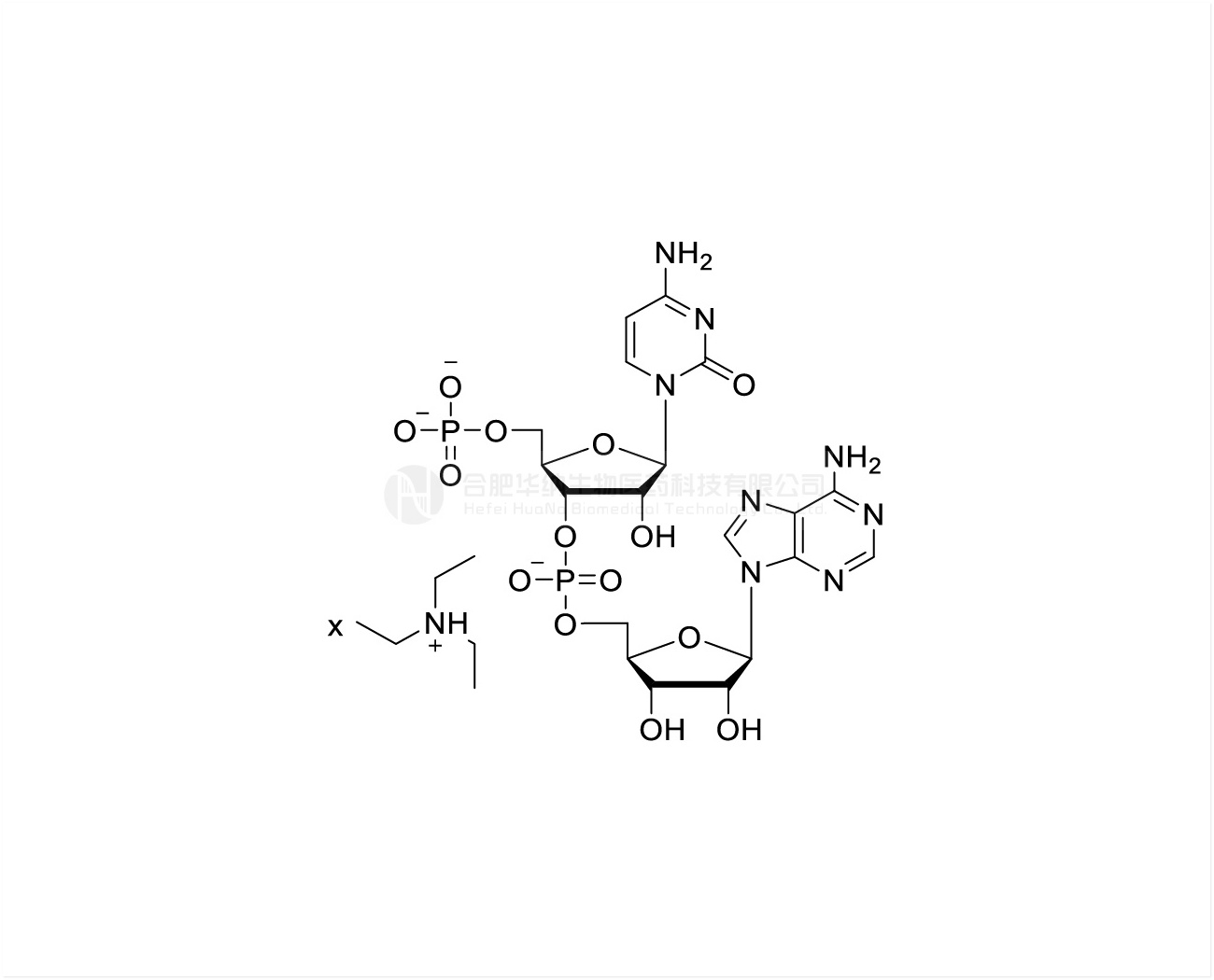 （5'p-C)p(5')A TEA Salt