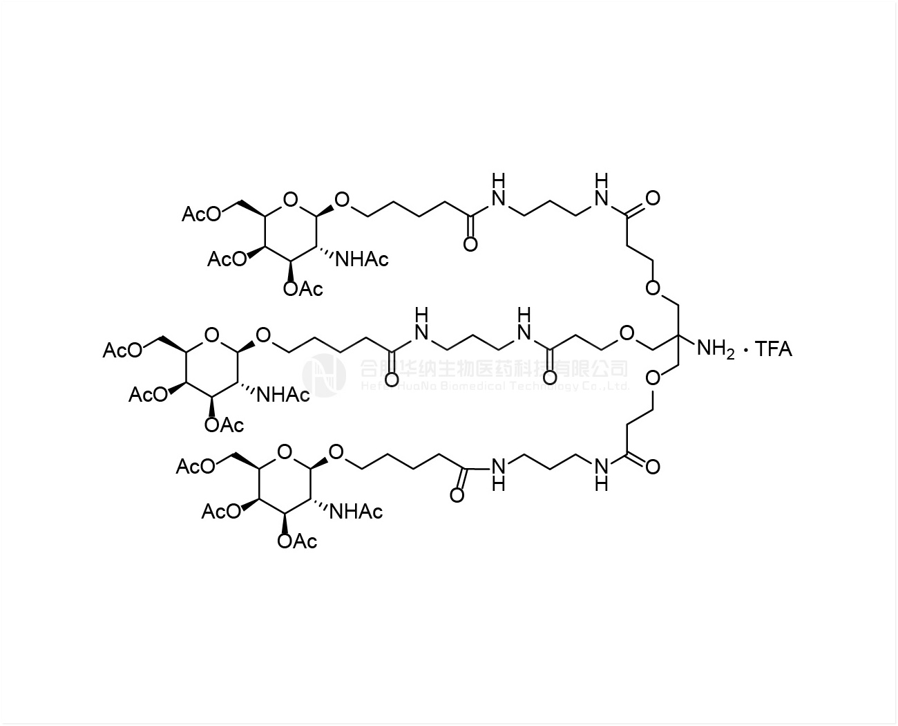 Peracetylated GalNAc-L96-Amine