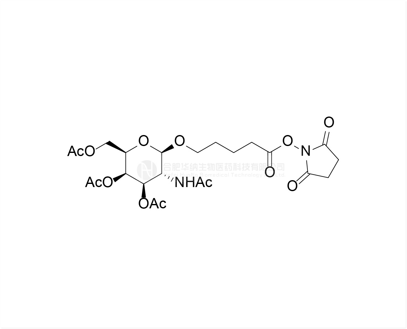 peracetylated GalNAc succinimidyl pentanoate