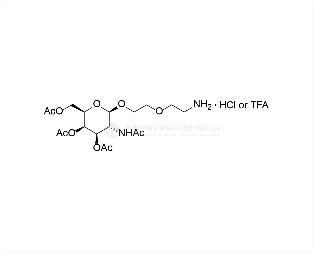 Peracetylated GalNAc PEG linker-Amino-1