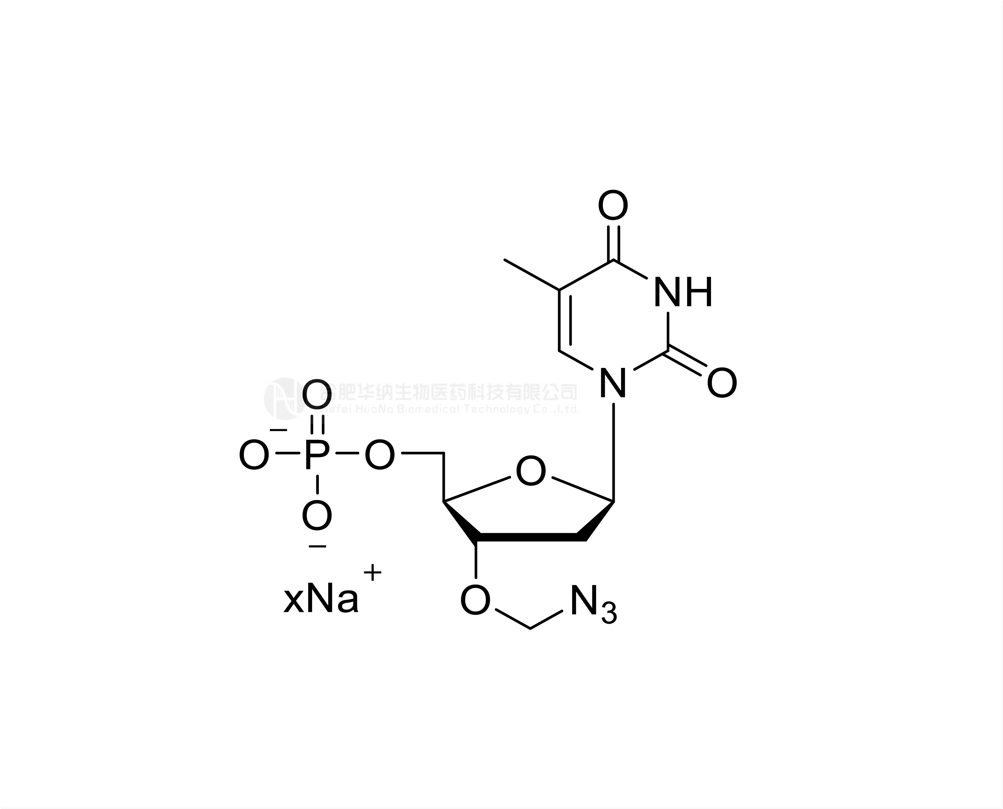 3′-O-azidomethyl-dTMP Sodium Salt