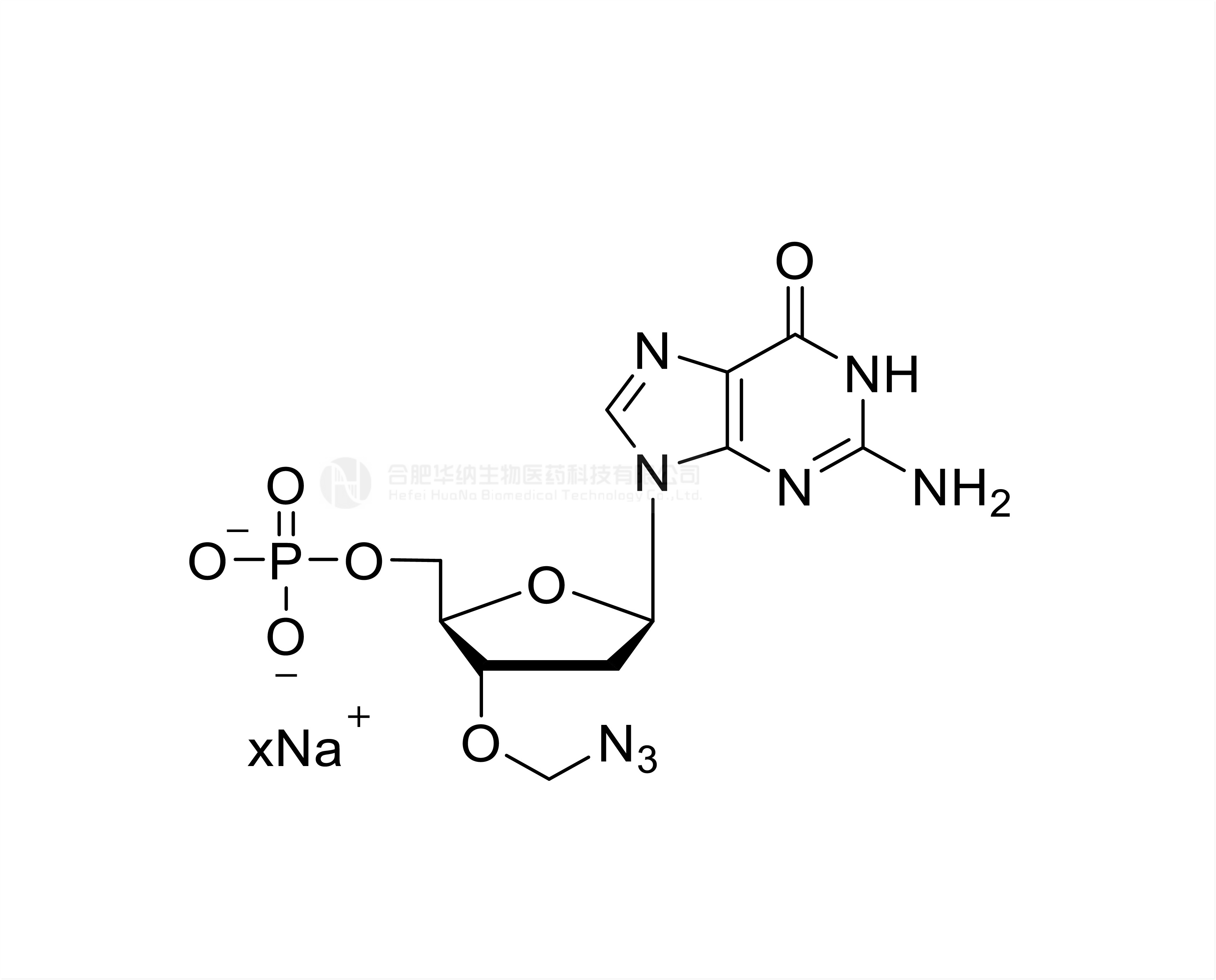 3′-O-azidomethyl-dGMP Sodium Salt