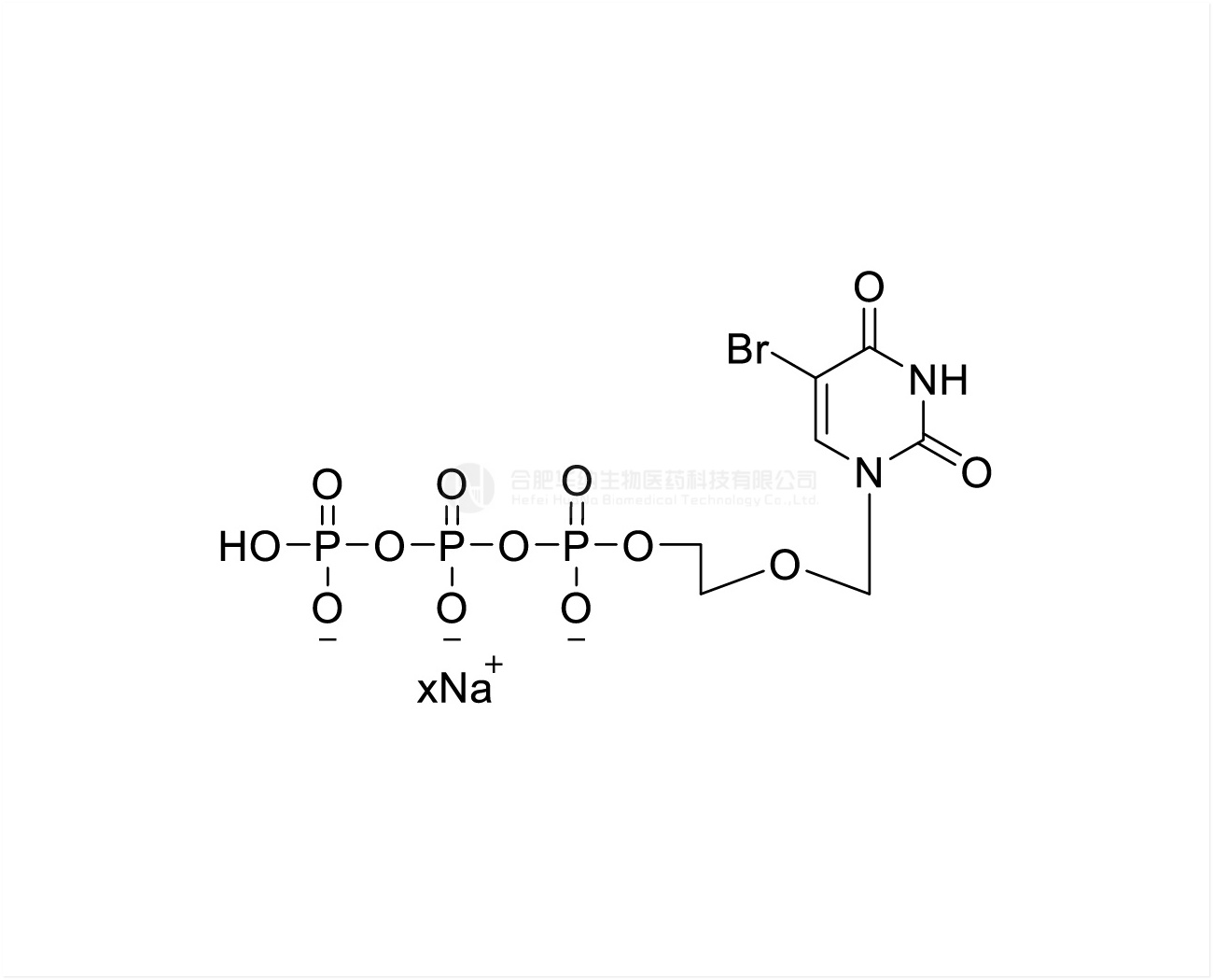 Acyclo-5-Br-UTP 100mM Sodium Solution