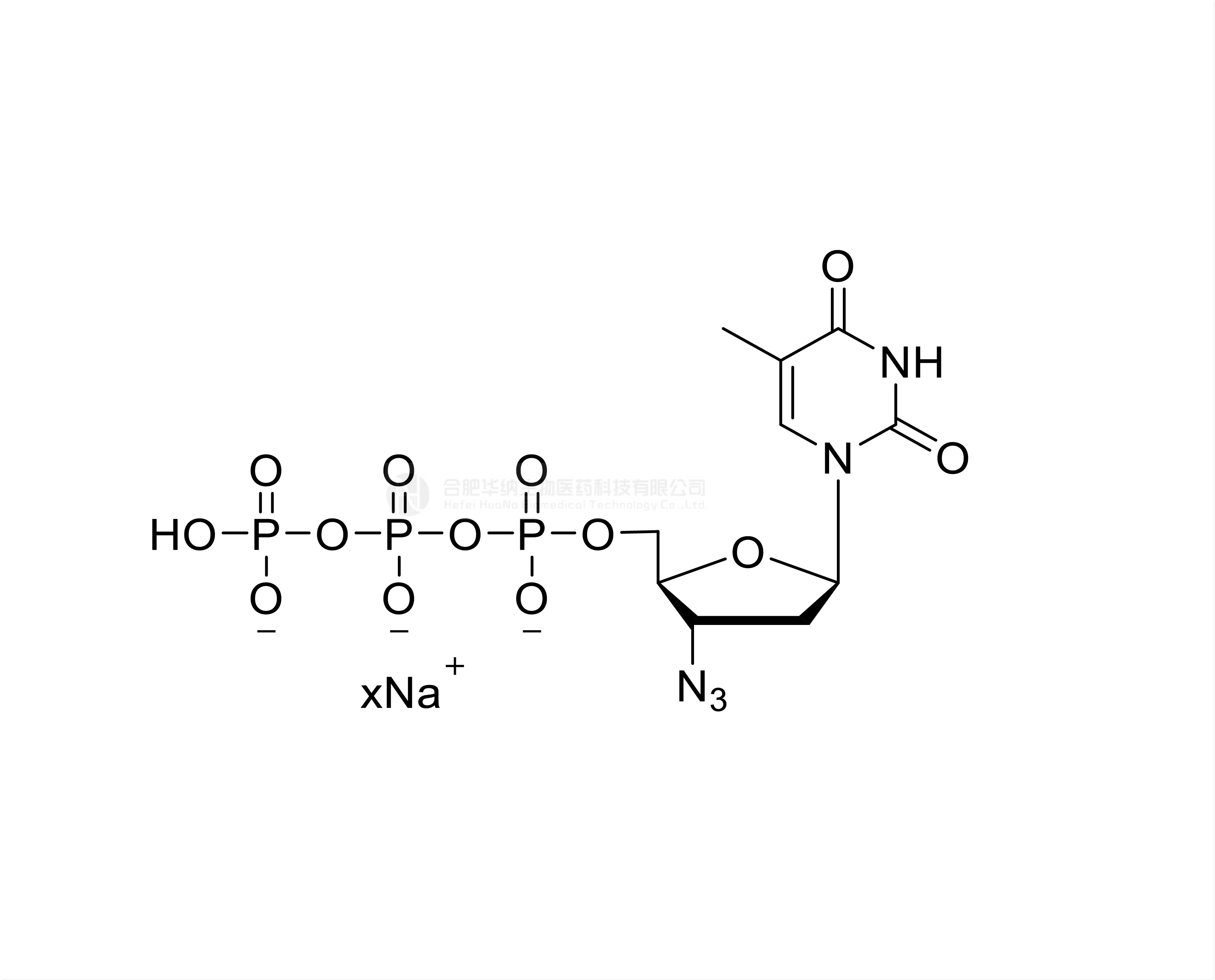 3′-Azido-ddTTP 100mM Sodium Solution