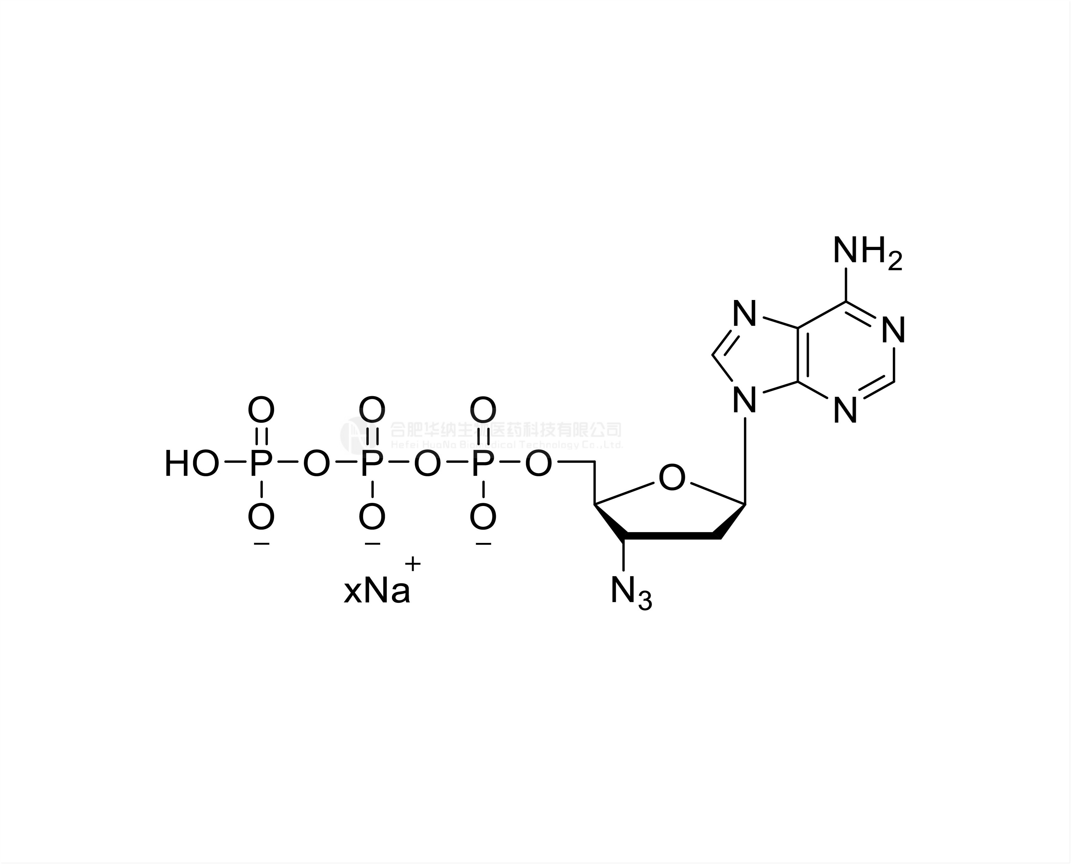 3′-Azido-ddATP 100mM Sodium Solution