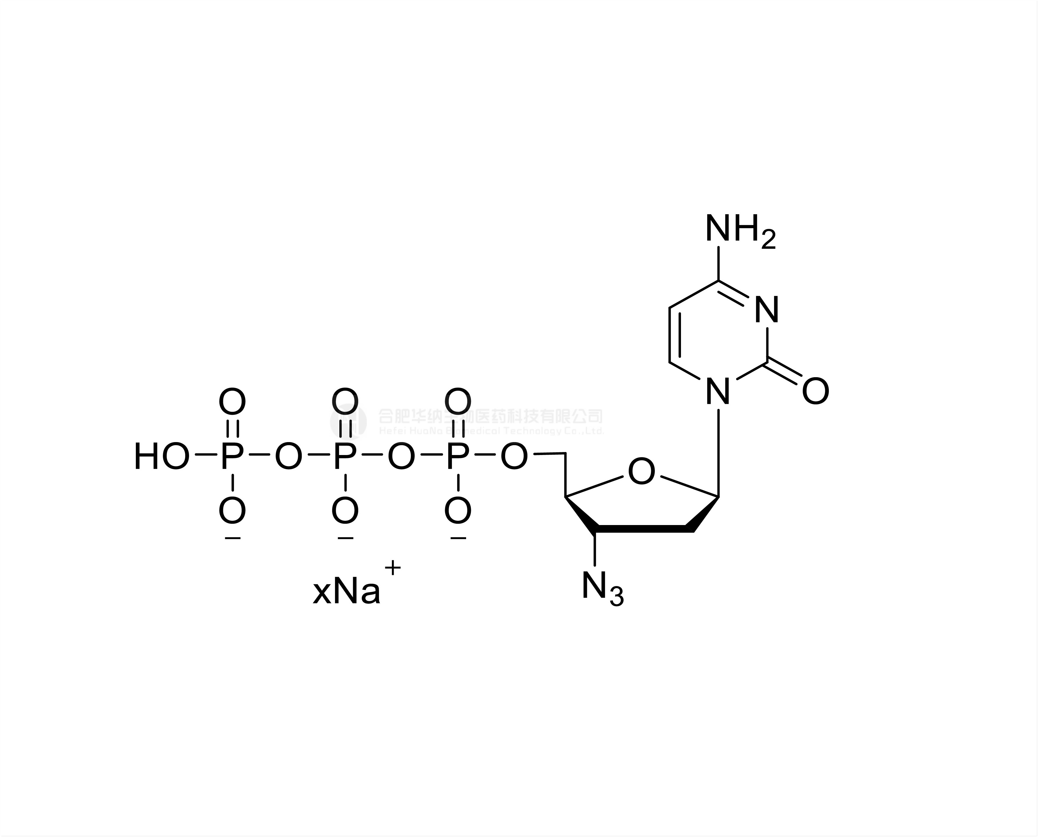 3′-Azido-ddCTP 100mM Sodium Solution