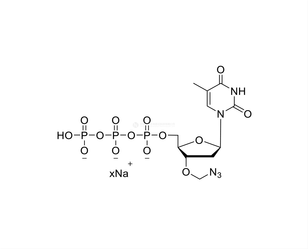 3′-O-Azidomethyl-dTTP 100mM Sodium Solution