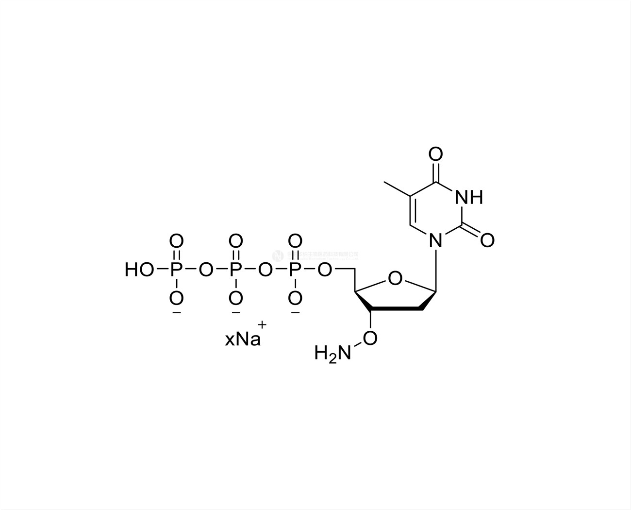 3'-ONH?-dTTP 100mM Sodium Solution