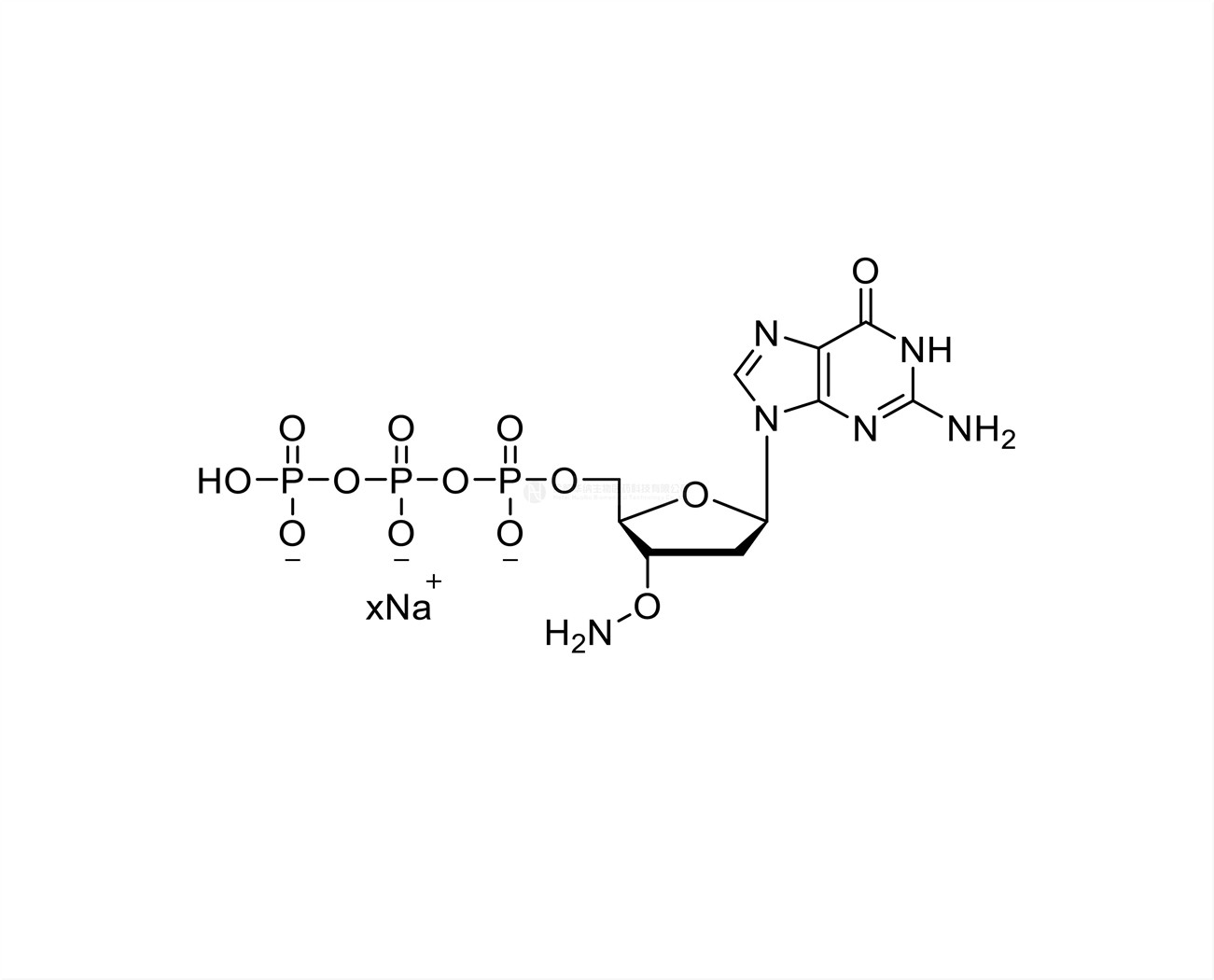 3'-ONH?-dGTP 100mM Sodium Solution